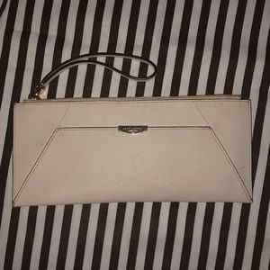 Henri Bendel White Travel Pouch